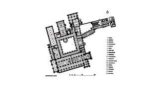  Grundriss Erdgeschoss, Maßstab 1:1000  