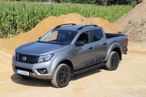  Der Testwagen: Der „Navara N-Guard“ mit 2,3-Liter-Dieselmotor, 190 PS und 450 Nm Drehmoment                     