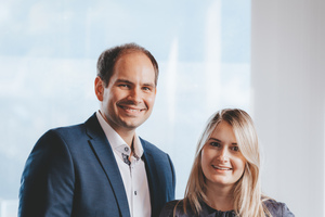  Solveig Heimlich und Christoph Heimlich, das neue Führungsduo bei der Softtech AG. 