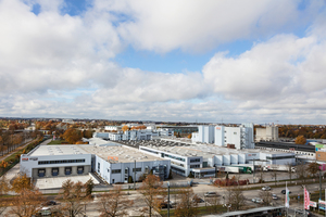  PCI  wurde von Focus als „Unternehmen des Jahres 2022“ausgezeichnet. Hier im Bild der Hauptsitz des Unternehmens in Augsburg.  