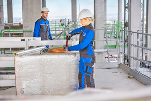  Lediglich 13 Prozent der Beschäftigten im Wirtschaftszweig Baugewerbe sind weiblich.  