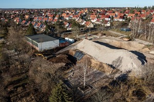  In Weimar wird die „StadtLandSchule“ einen neuen Weg einschlagen.  Die Erdarbeiten für die Fundamente der neuen Lernhäuser haben begonnen. Spatenstich ist am 10. Mai.  