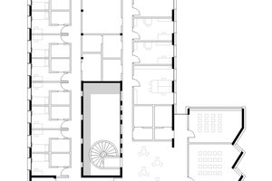  Grundriss Obergeschoss, Maßstab 1:500 