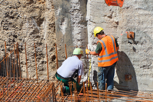  Ein gutes Miteinander im Team ist auf der Baustelle wichtig  