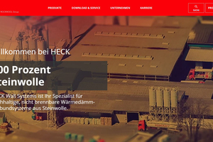  Heck Wall Systems, Spezialist für Wärmedämm-Verbundsysteme aus Steinwolle und Bausanierungsprodukte, geht mit einem völlig neu gestalteten Internetauftritt an den Start.  