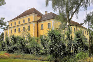  Das um 1530 erbaute Staudenschloss bei Augsburg wird bis 2024 wieder in seinen ursprünglichen Zustand rückversetzt 