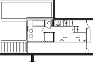  Grundriss 1. Obergeschoss, Maßstab 1:100 