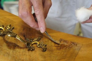  Tischler lernen Holzarten zu erkennen 