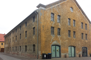  Das Artilleriehaus gehört zu den Sehenswürdigkeiten in Wittenberg. Die Fassade hatte arg gelitten 