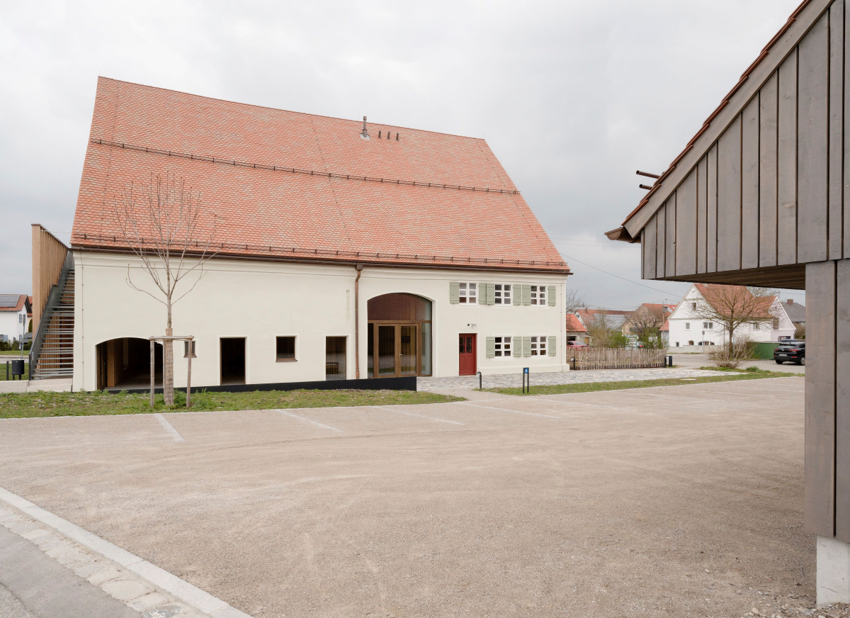 Im ehemaligen Zehntstadel in Steinheim befindet sich heute das neue Dorfgemeinschaftshaus