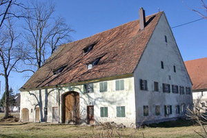  Der Zehntstadel in Steinheim vor Beginn der Sanierungs- und Umbauarbeiten 