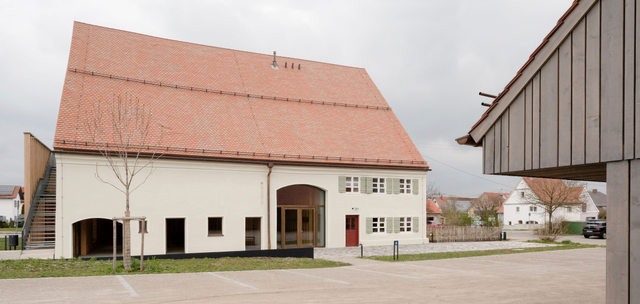 Im ehemaligen Zehntstadel in Steinheim befindet sich heute das neue Dorfgemeinschaftshaus
