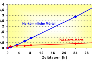  Wasseraufnahme von Paragneis (am Beispiel des Granitsteins Serizzo Antigorio) 