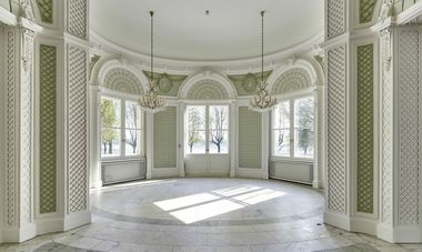 Der Gartensaal der Villa Oppenheim in K?ln nach Abschluss der Restaurierungsarbeiten
