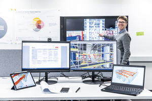  Wie die digitalen Tools von Peri funktionieren und zusammenspielen erleben Besucher auf der bauma. Darüber hinaus können mit Experten die individuellen Einsatzmöglichkeiten besprochen werden. 