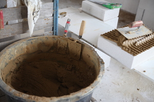  Da staubt nichts: Bei der Sanierung des Rathauses in Salzkotten kommen Lehm und Multipor-Platten als Innendämmung zum Einsatz 