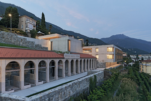  Der Neubau des Casa Sant'Agnese wurde von der Tessiner Architektin Cristiana Guerra behutsam in die Weinberge von Muralto eingebettet 