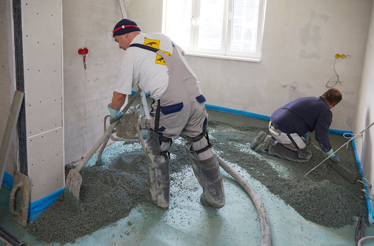 Im ehemaligen Bauernhaus in Neetze entstanden sieben Wohnungen mit Fußbodenheizung