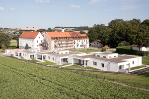  Neben der Sanierung des Klosters von 1902 und des Joner-Schlösschens von 1897 entstanden auch moderne Bungalow-Appartements 