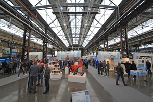  Die alte Schmiedehalle auf dem Areal Böhler in Düsseldorf gehört zu den bewährten Locations 