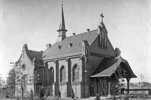  Historische Aufnahme der Friedhofskapelle aus dem Baujahr 1895 