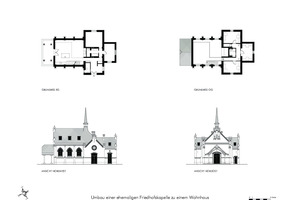  Grundriss Erdgeschoss, Maßstab 1:250 