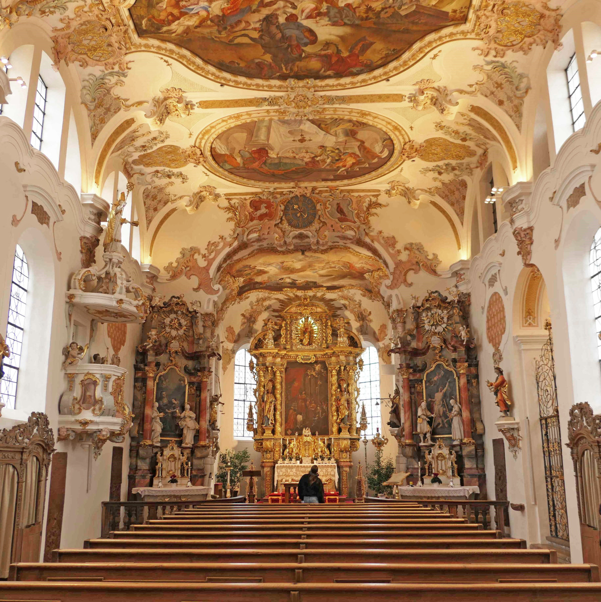 Katholische Pfarrkirche St. Ulrich in Eresing, Landkreis Landsberg am Lech