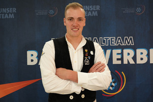  Zimmerer Jonas Lauhoff holte Gold bei den Euroskills in Danzig 