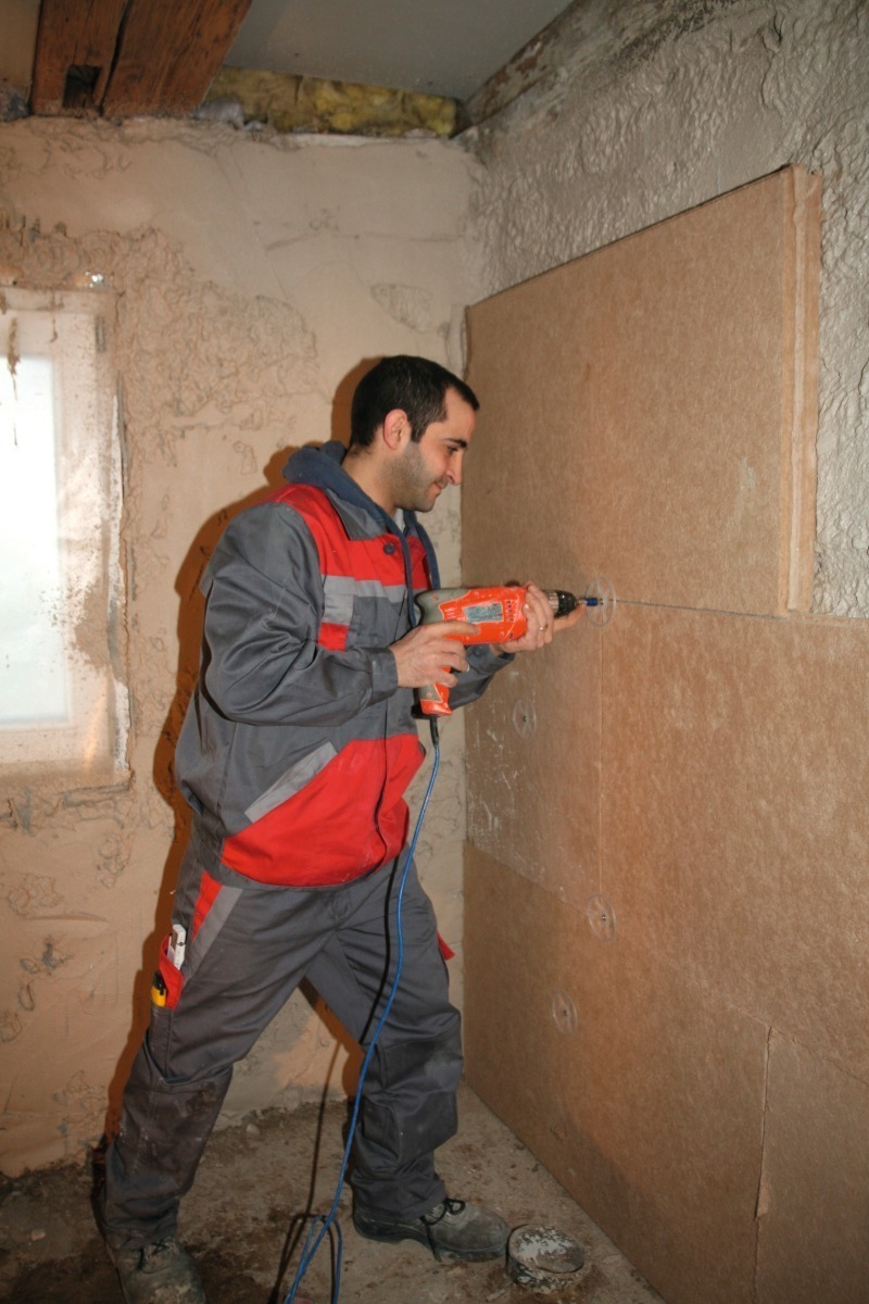 Holzfaserdämmung für historisches Haus - Bauhandwerk