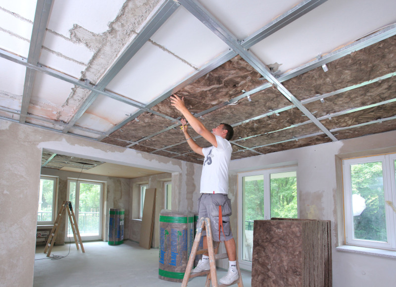 Schalldämmung für Wand und Decke im Trockenbau