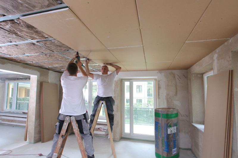 Schalldämmung für Wand und Decke im Trockenbau