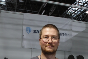 Jonas Pfaller stellte seine Software "Safetyplanner" vor 