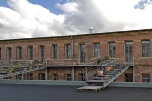  Die Fassade der 1890 in Leipzig erbauten Kaisermühle erlaubte keine Außendämmung. Dank einer Innendämmung war trotzdem ein sehr guter Energiewert möglich 