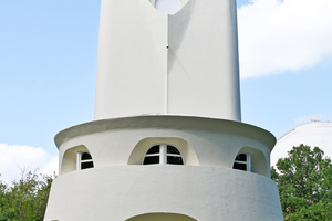  Der Einsteinturm wurde von 1920 bis 1922 nach Plänen des Architekten Erich Mendelsohn als Sonnenteleskop errichtet 