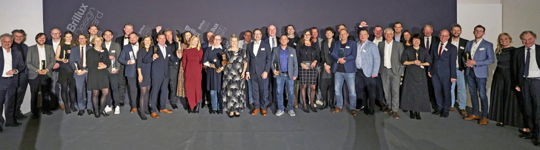 Die Sieger und Nominierten auf der Preisverleihung des Brillux Design Awards 2023 am 06. November im LWL-Museum für Kunst und Kultur in Münster