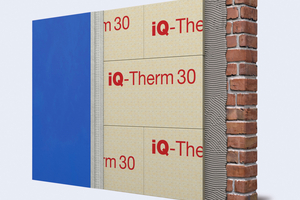  Mit nur wenig Aufwand kann durch das ?iQ-Therm 2.0? System die Innendämmung verbessert und die Wohnqualität gesteigert werden 