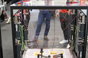  Seilroboter für automatisiertes Bauen: das Start-up „red cable robots“ sucht Projektpartner 
