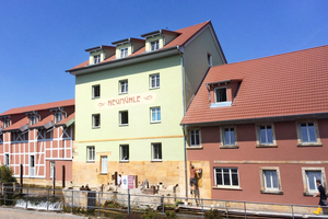  Die unter Denkmalschutz stehende Neu-mühle in Altenkunstadt wurde umfassend saniert. Für den Ausgleich der Böden kam hierbei ein Schaummörtel von Hasit zum Einsatz 