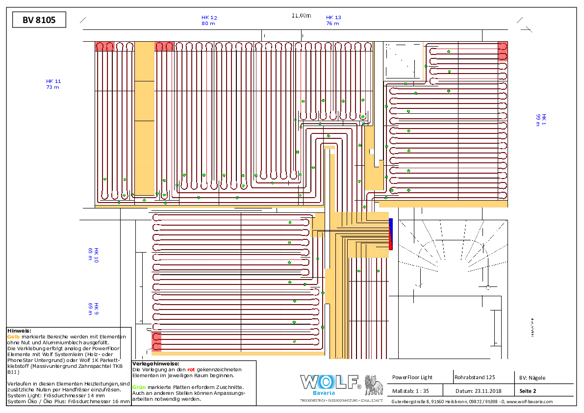 Fussbodenheizung Verlegeplan Software Freeware
