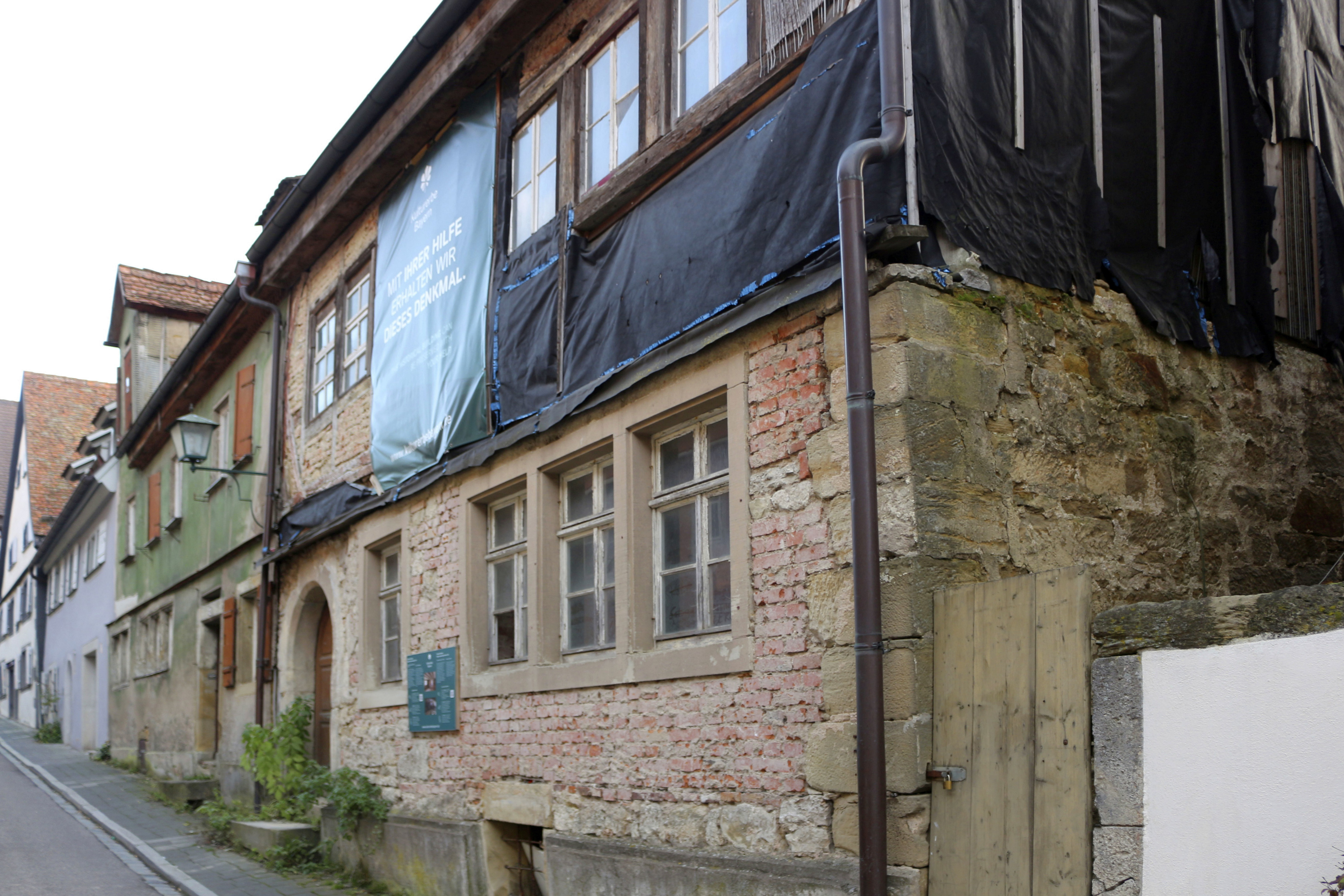 Vier Jahre lang wurde das Haus in der Judengasse 10 in Rothenburg ob der Tauber saniert