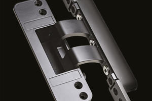  Das verdeckt liegende Türband „J-Tec 3D“ von SFS 