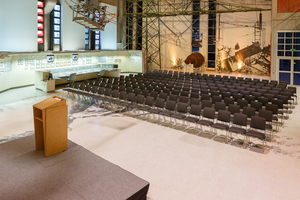  In der „Energiehalle“ der DASA wird es ein abwechslungsreiches Vortragsprogramm zum Fachkongress geben 