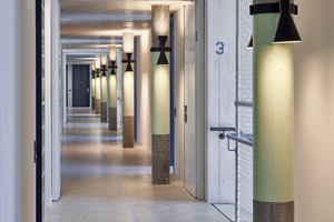  Neben der Erschließungsstraße im Erdgeschoss gibt es eine weitere ?Rue Intérieur? im dritten Obergeschoss 