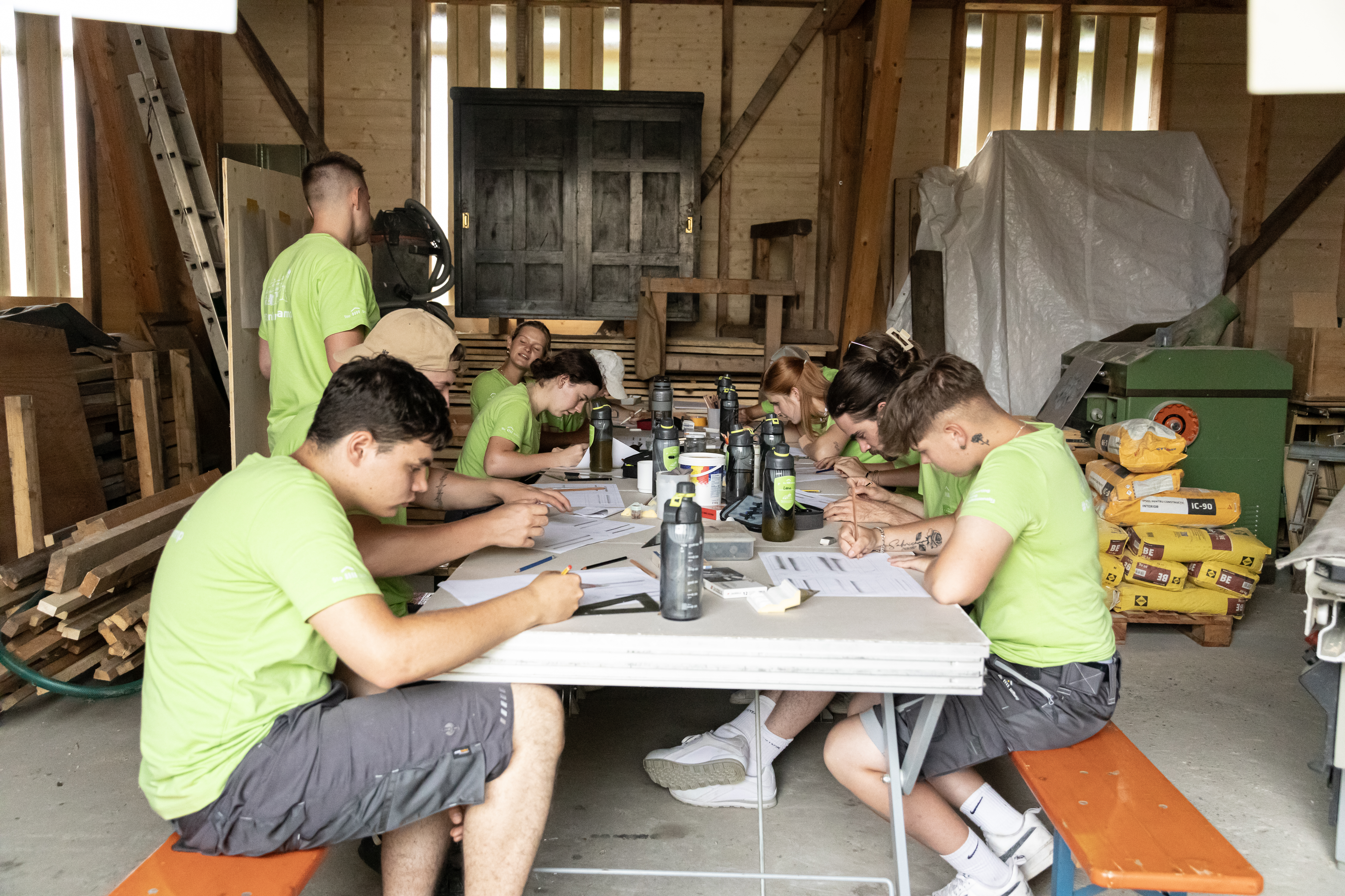 In mehreren Workshops lernten die Teilnehmerinnen und Teilnehmer neue Techniken kennen