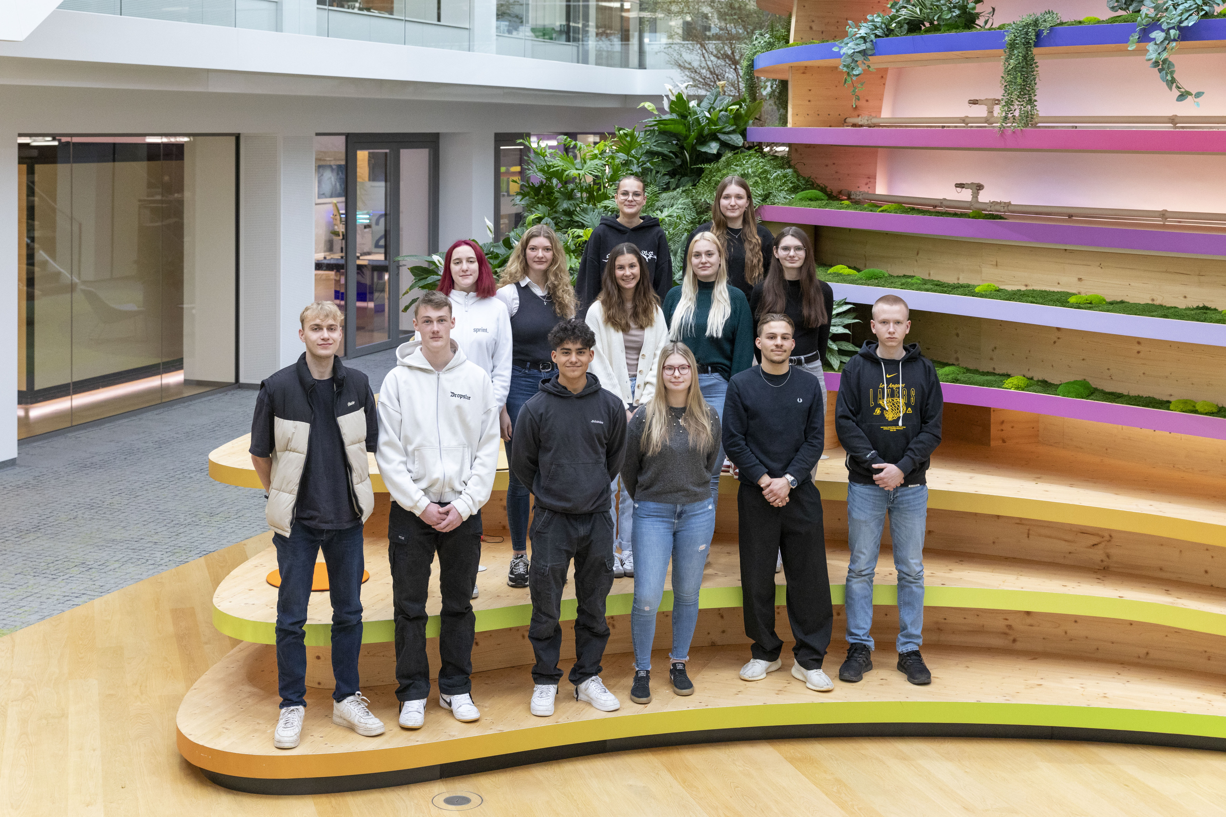 Teilnehmerinnen und Teilnehmer auf dem Brillux Azubi-TalentForum in Münster