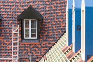  Für die Bedachung konnte die bestehende Ziegeleindeckung wiederverwendet werden 