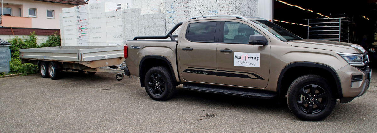 Der ?Amarok? hat 3,5 t gebremste Anhängelast
