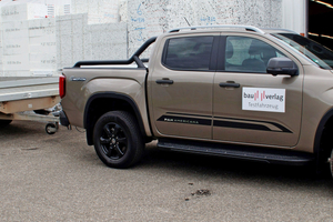  Der ?Amarok? hat 3,5 t gebremste Anhängelast 