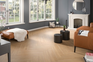  Die „NatureSense“-Laminatböden haben einen edlen Look 