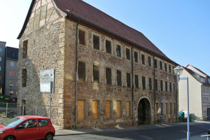  Das Amtshaus Gotha vor Beginn der Sanierungsarbeiten 